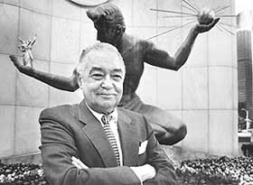 Detroit's first balck Mayor, Coleman Young