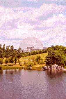 The American Pavillion for the 1967 World Expo by Buckminster Fuller