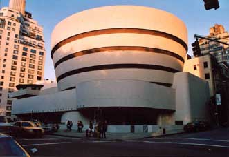 Frank Lloyd Wrights Solomon R Guggenheim Museum, opened in 1959