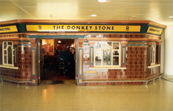 The Donkey Stone, Landside concourse, Terminal One, Manchester Airport